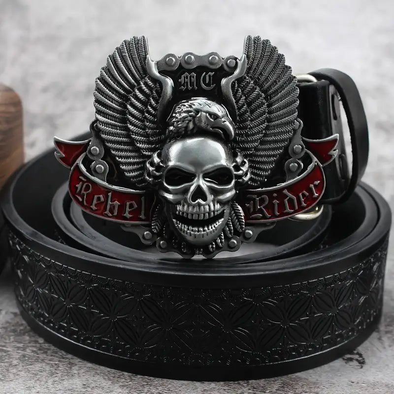 Retro Skull Belt for Waist