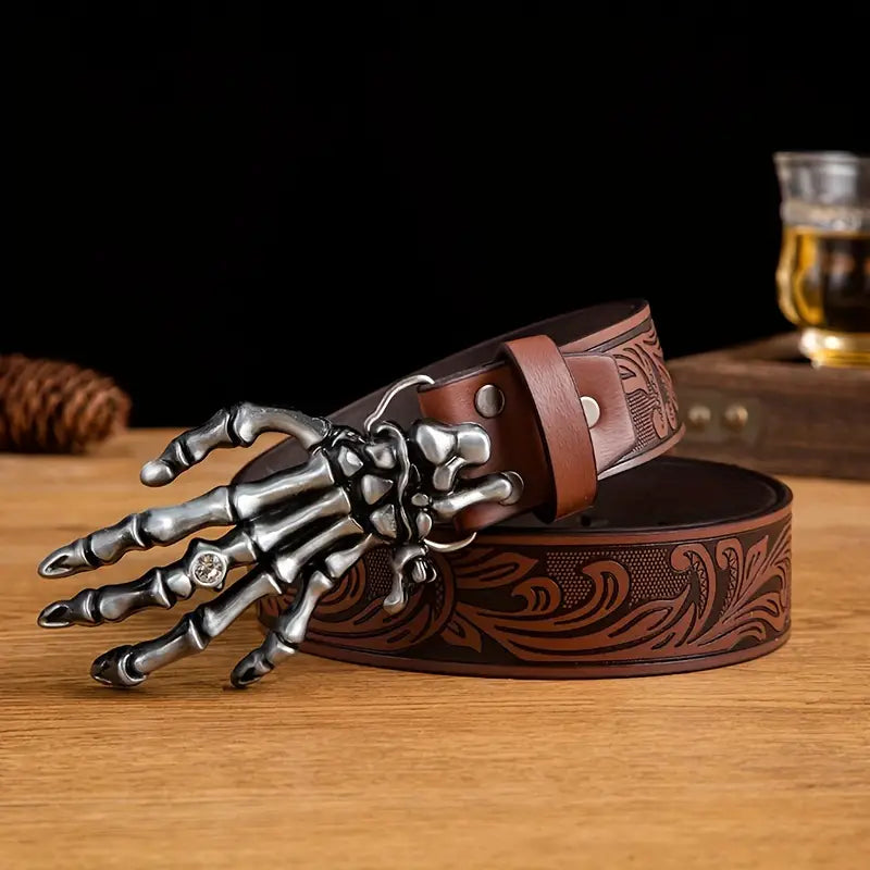 Gothic style ghost claws belt