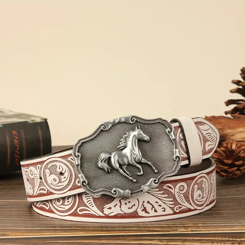 Western horses belt
