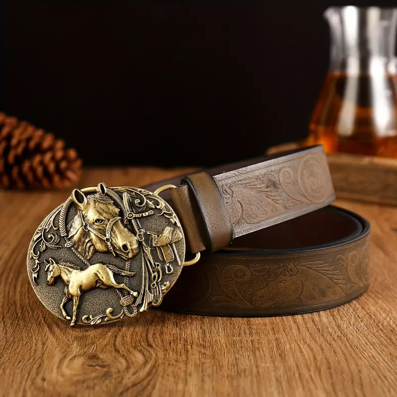 Western horses belt