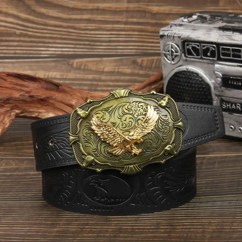 Neutral Western style belt