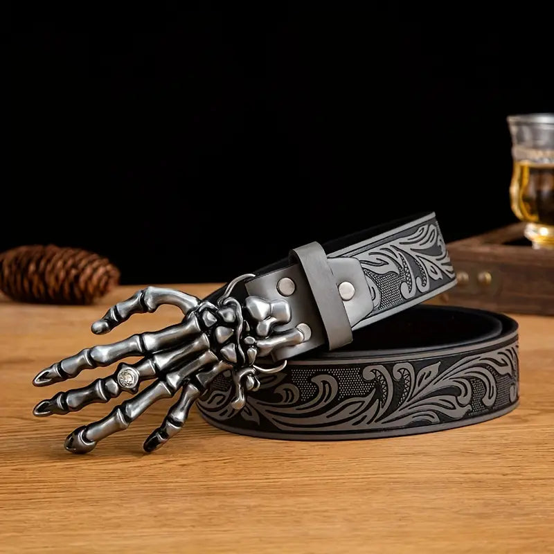 Gothic style ghost claws belt