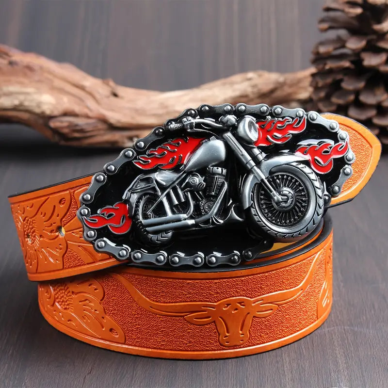 Western cowboy belt
