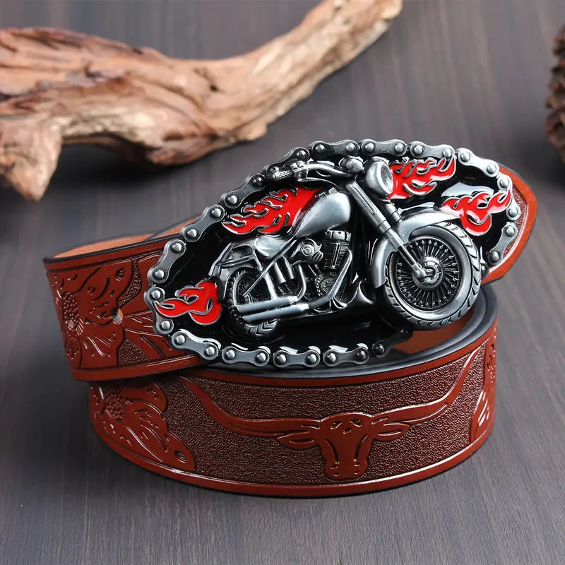Western cowboy belt