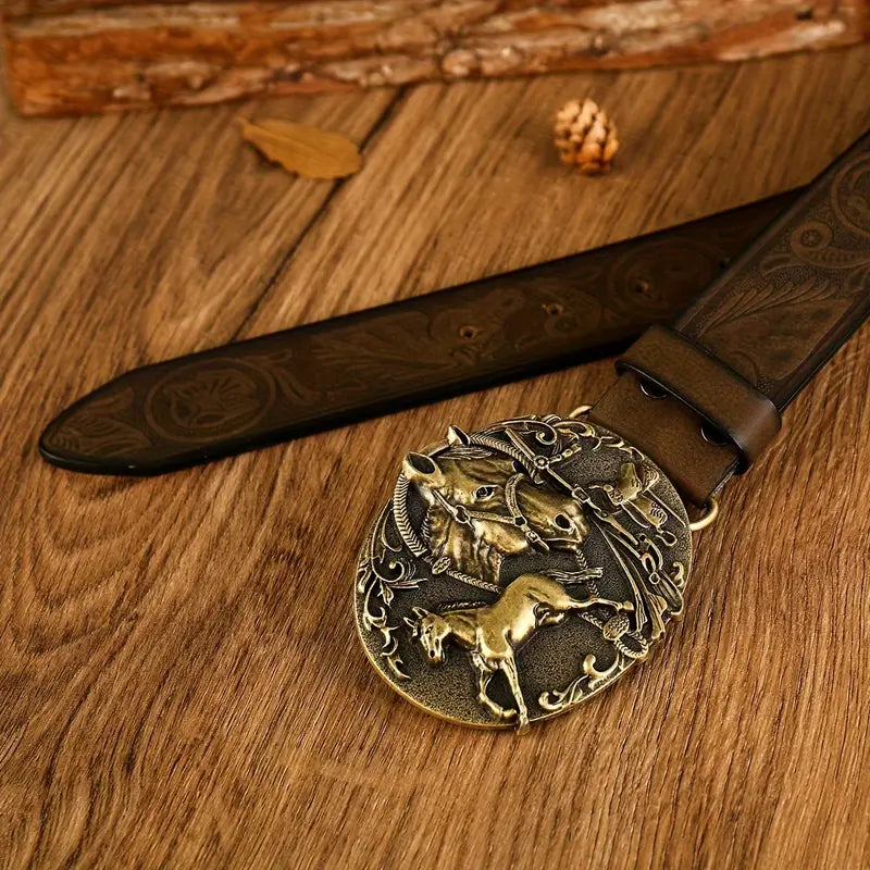 Western horses belt