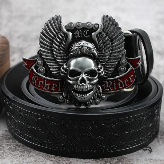 Retro Skull Belt for Waist