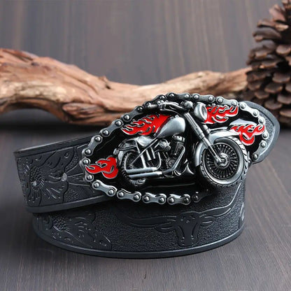 Western cowboy belt