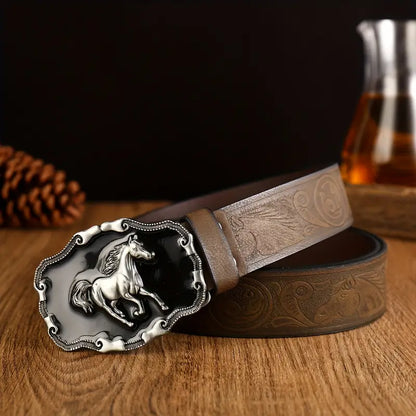 Western horses belt