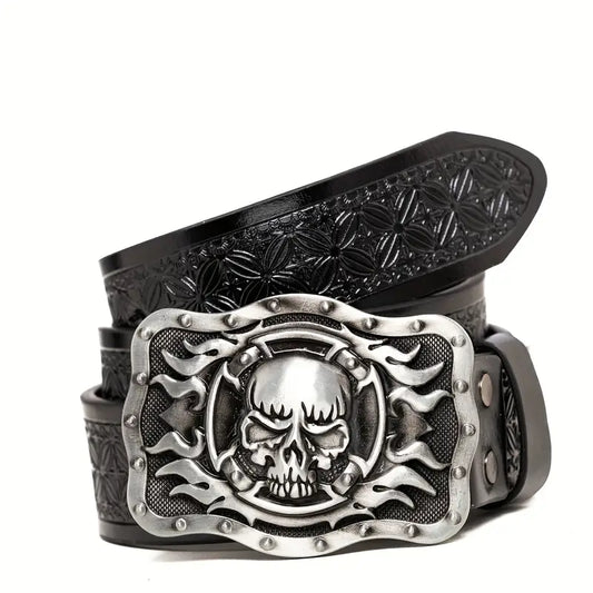 Retro Skull Belt for Waist