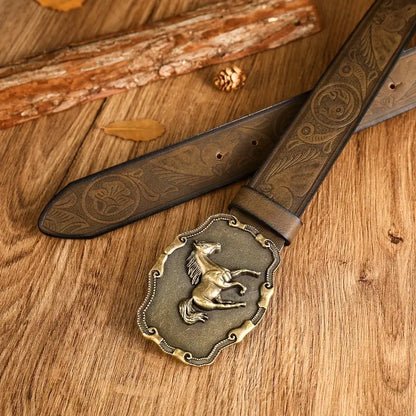 Western horses belt
