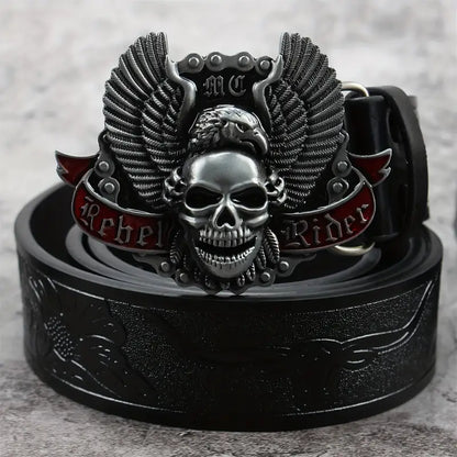 Retro Skull Belt for Waist