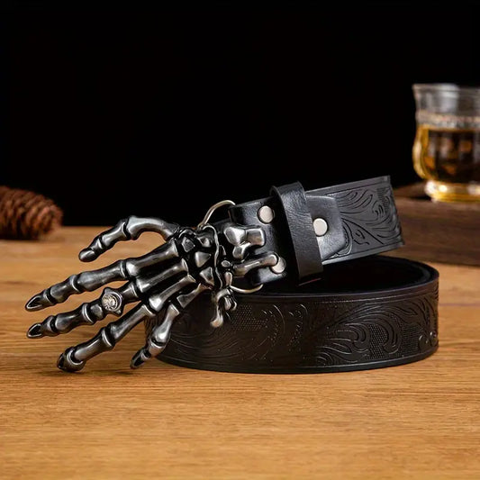 Gothic style ghost claws belt